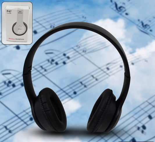 Foldable Wireless Headphone With Calling Function (1 Pc)